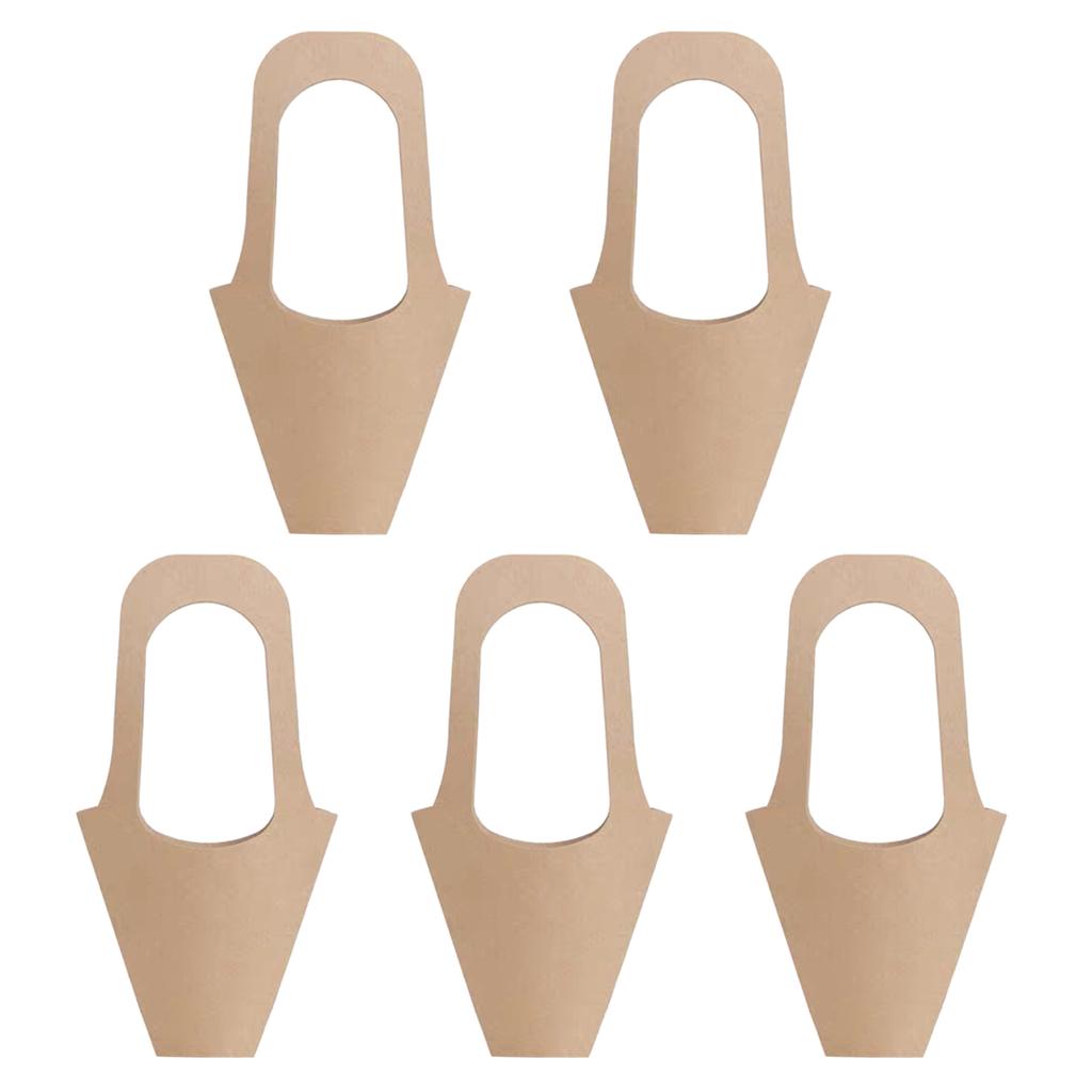 Handle Kraft Paper Bag Durable and Stylish Paper Bags for Flowers and Gifts Wrapping Handbag