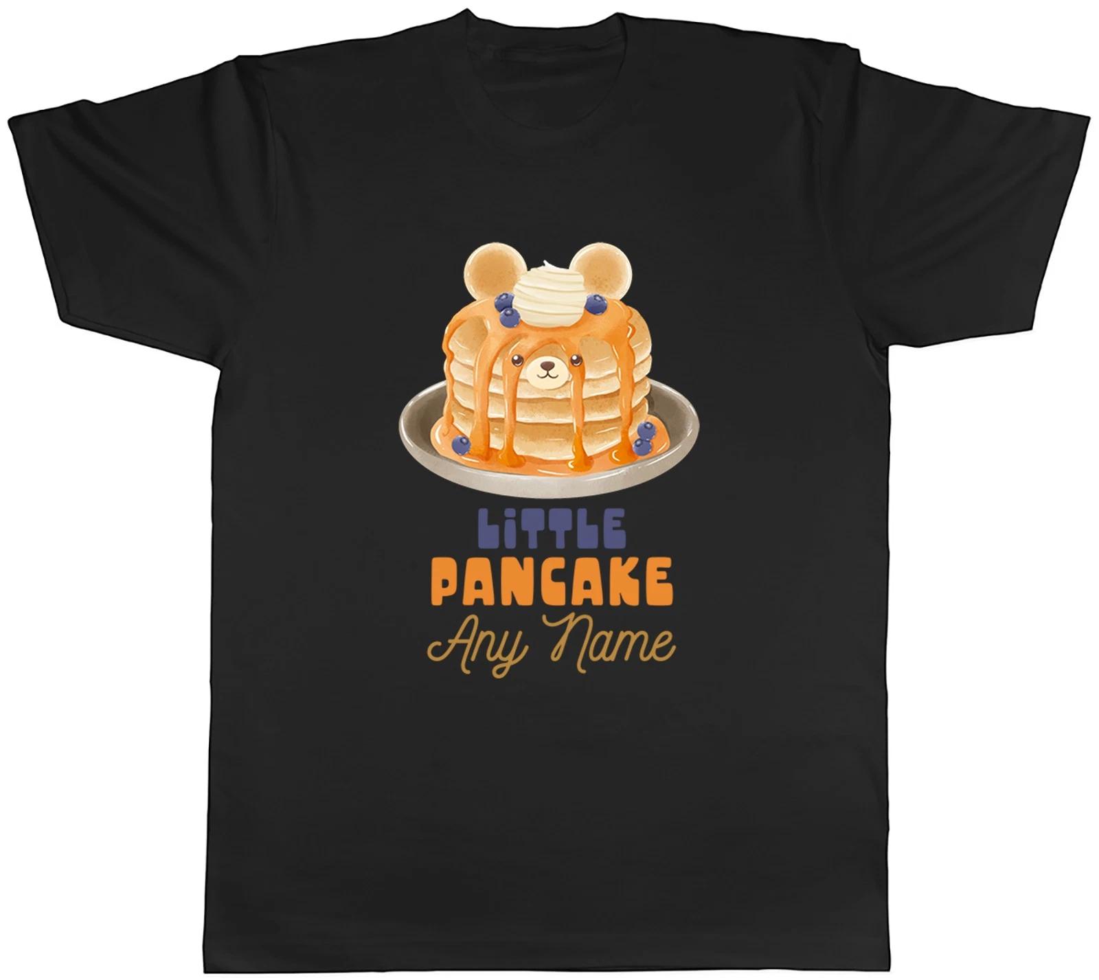 Personalised Any Name Little Pancake Mens T-Shirt Tee Gift Top XXXXL