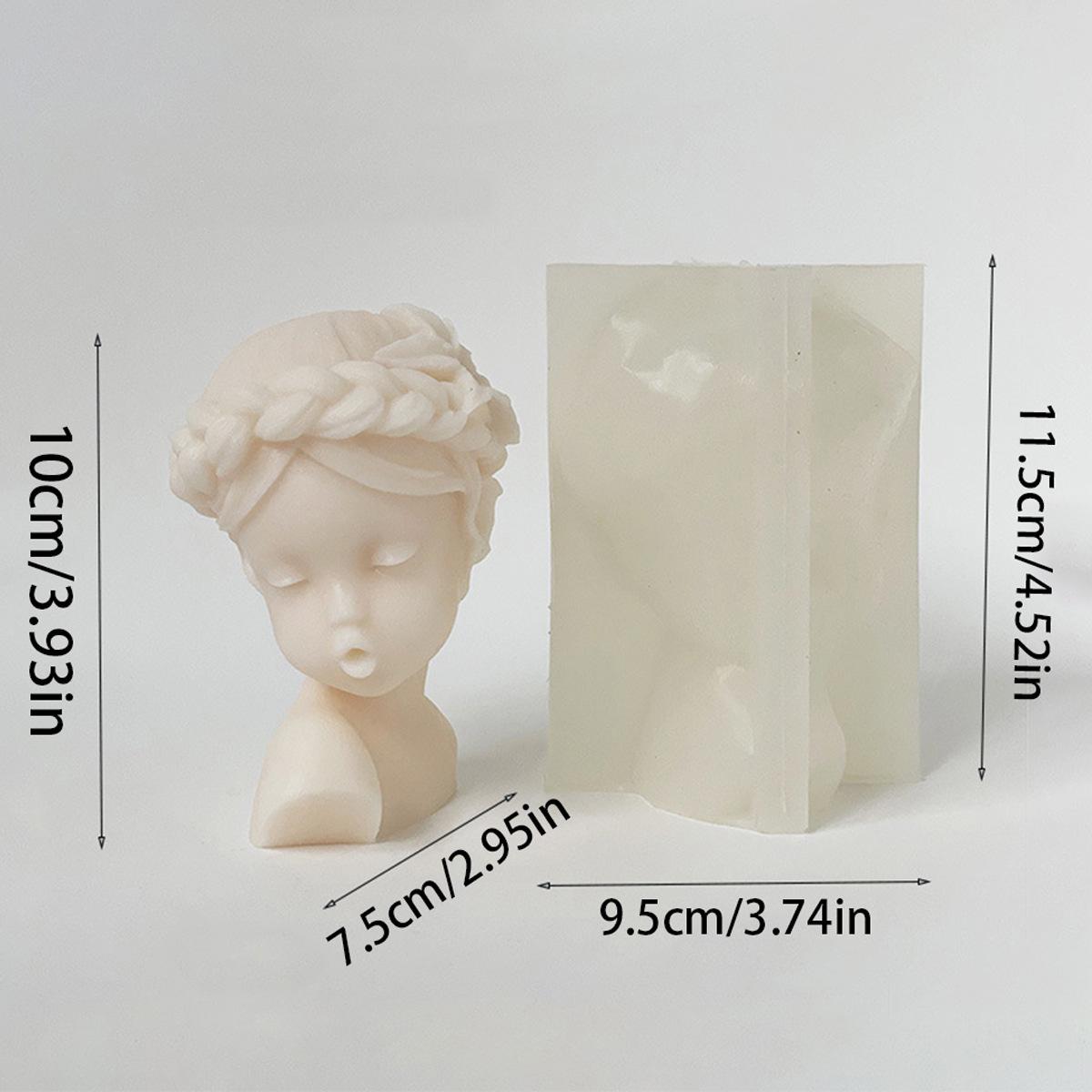 

Принцеса Бетті 3D Гіпсова Лялька та Силіконова Форма для Свічки