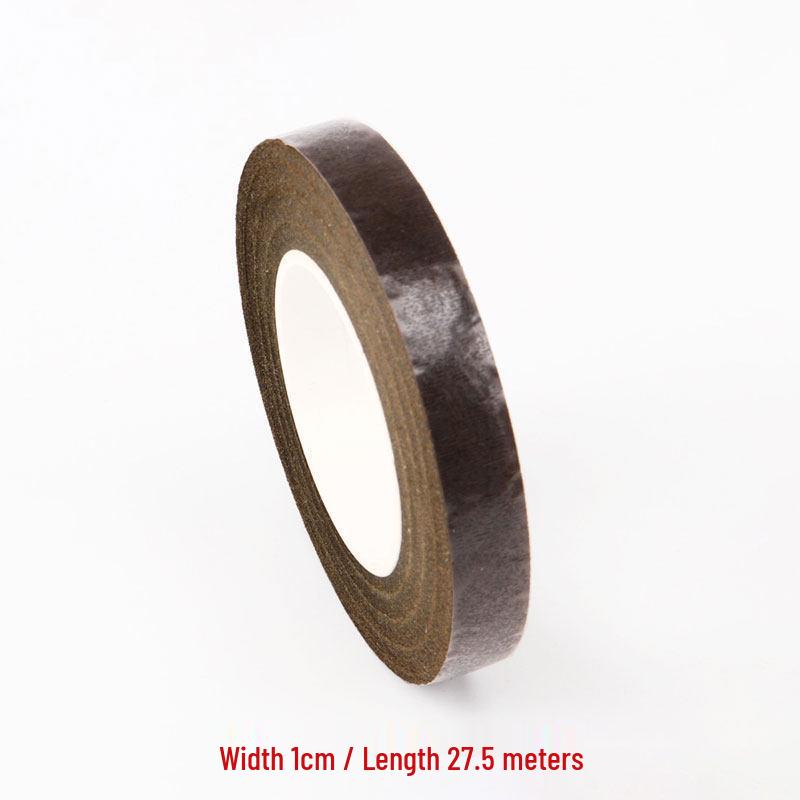 DIY Silk Flower Stem Kit: Includes Materials for Handmade Ribbon Roses, Sticks, Green Wire Branches, and Fake Leaves Tape.