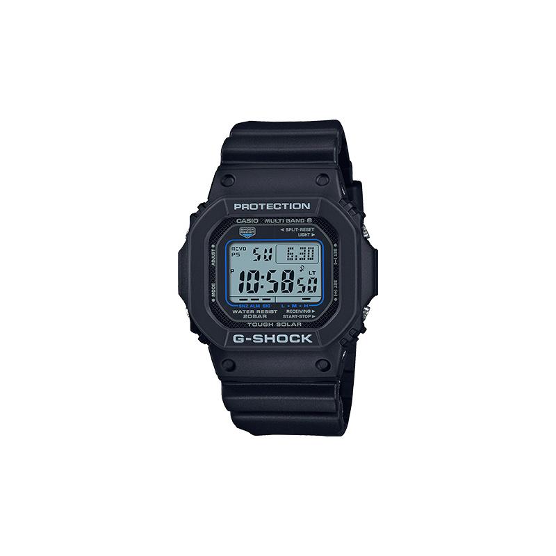 

Casio 200m waterproof, full calendar display, quartz movement, resin strap, Japanese and Korean watch, men s watch, gray dial GW-M5610U-1CJF серый