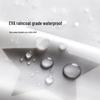 LIEI Premium Waterproof Mildew-Proof EVA Shower Curtain