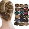 Bolleholder Vintage Magic Hair Comb Stretchy Hodeplagg Hårklemmer Klo Elastiske Perler Hårklemmer DIY