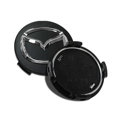 2025 Hot 4-delige wielnaafkap met lange poten, nieuwe modellen voor Mazda 3 Atenza Axela CX-3 CX-4 CX-5 CX7 CX8 CX60 CX50, zilverzwart