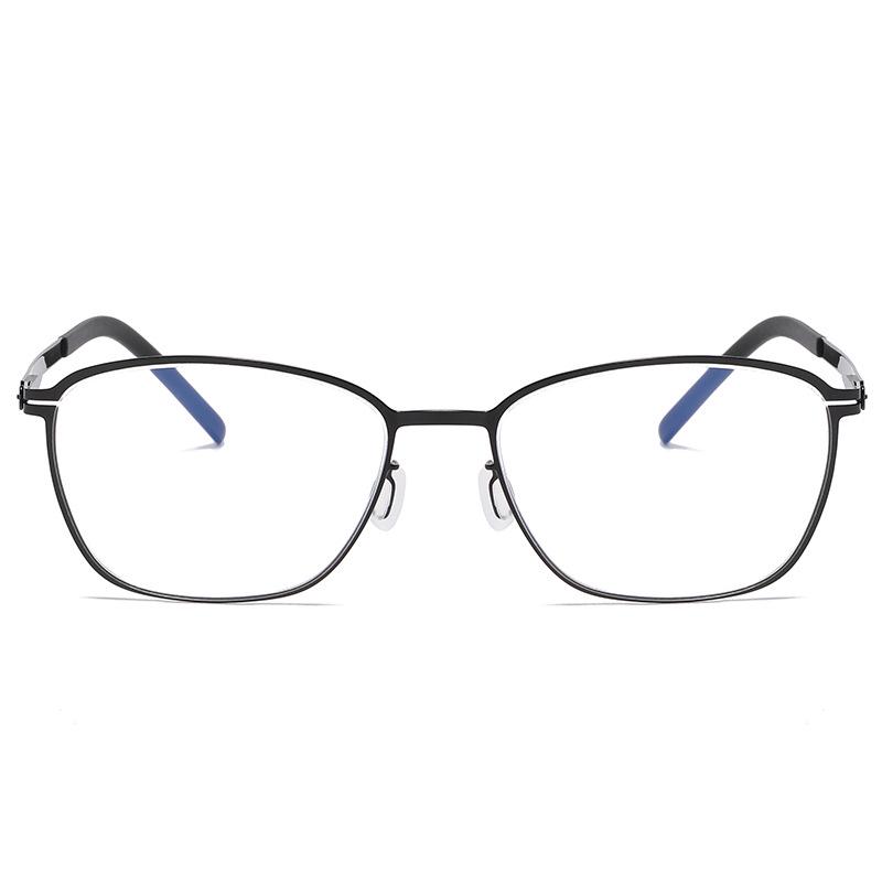 Berlin Schraubenlose Light Luxury Brille: Retro-Stil, Unisex, Hochwertige Herbst-Brillenfassungen