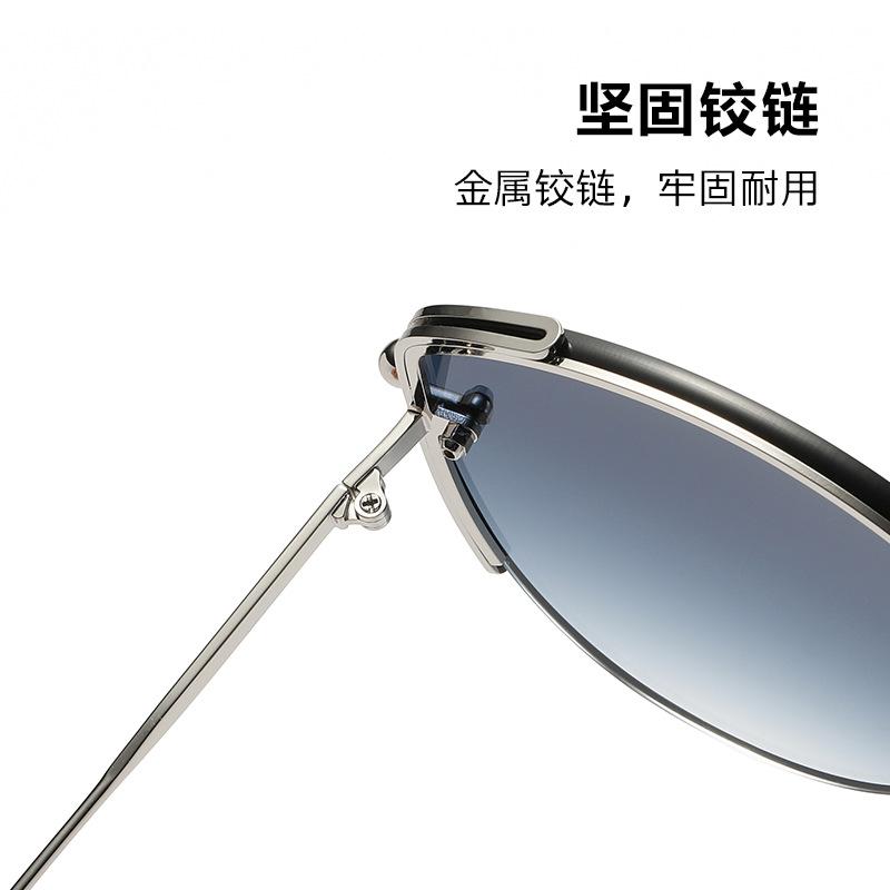 New Metal-Nylon Sunglasses JS8562Fashionable street style versatile sun protection sunglasses for driving