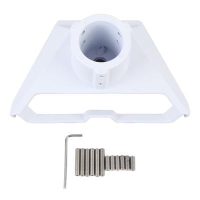 Uydu Boru Adaptörü Alüminyum Alaşım Ayarlanabilir Açı Güvenli Sabitleme Uydu Direği Montaj Plakası