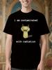 Funny Radiation Cat Meme Graphic Tee - I Am Contaminated ...