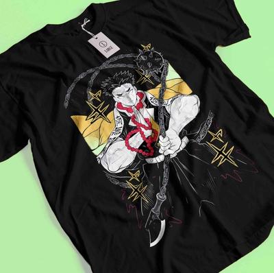Demon Slayer Shirt Stone Hashira Tshirt Gyomei Himejima T-Shirt Muzan Tanjiro
