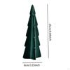 Artificial Christmas Tree for Table Flocked Birthday Gift Fireplace Bedside