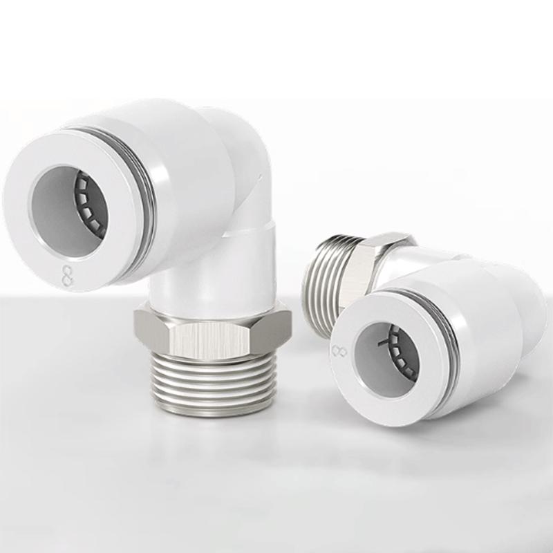 Leiz PL Pneumatic Elbow Quick Connect Air Tube Fitting