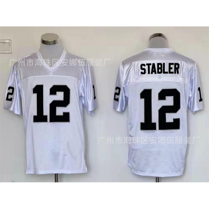 2026 Saints Raiders Retro Embroidered Jersey 77 78 12 Team Sports Basketball
