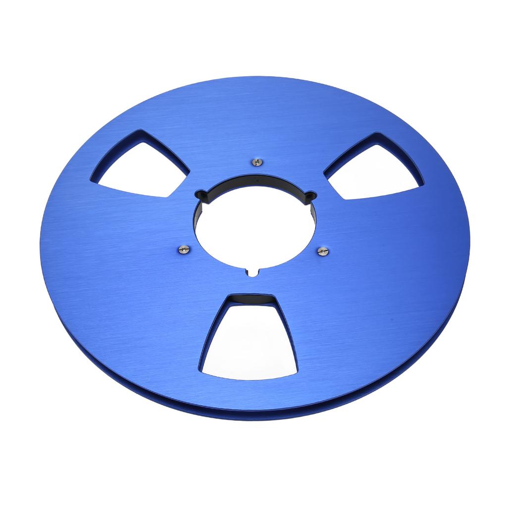 1 4 10.5 Inch Empty Takeup Reel 3 Hole Aluminum Alloy Universal Opening Machine Part Sound Tape Takeup Reel for Pioneer