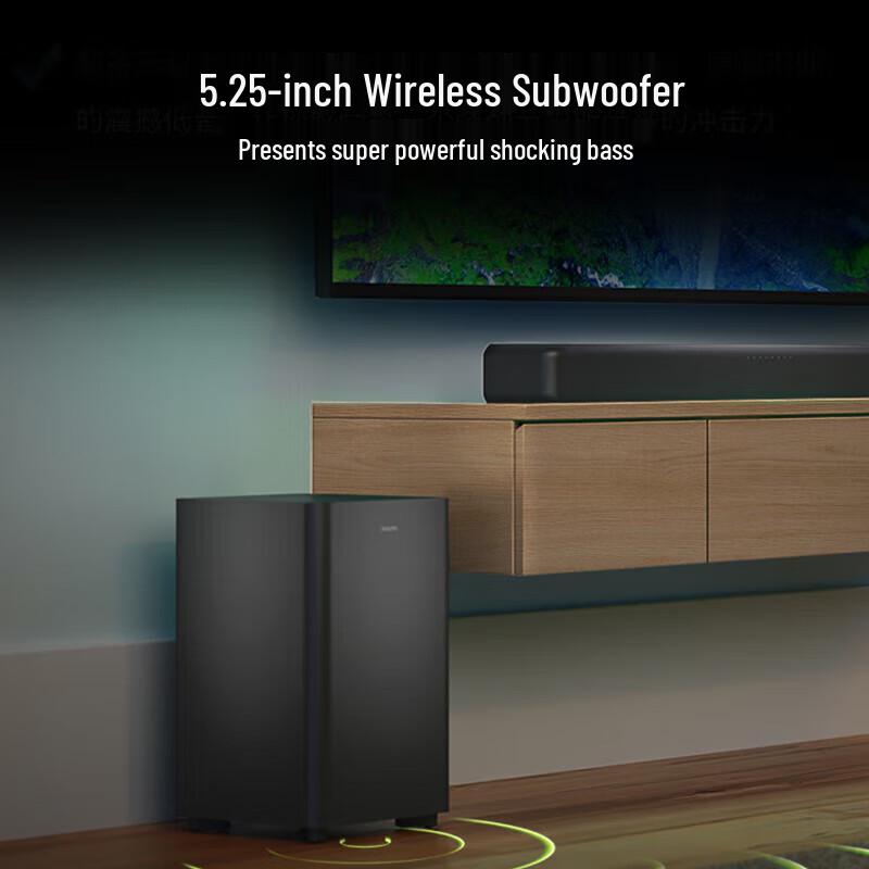 Philips TAB5309/93 2.1 Channel Dolby Digital Soundbar with Subwoofer