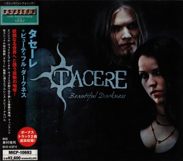 

CD TACERE - Beautiful Darkness MICP10693 Avalon 2007 Японія Обі Рок Вживаний