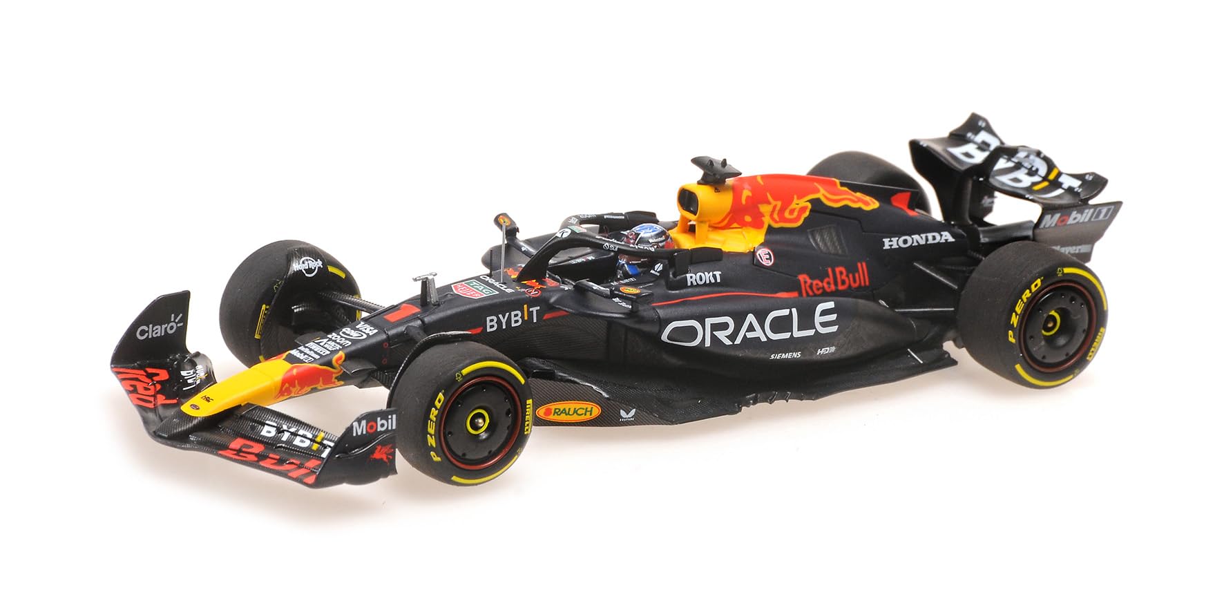 

MINICHAMPS Масштаб Oracle Red Bull Racing RB20 Макс Ферстаппен Гран-при Лас-Вегаса 2024 Чемпион мира Полностью литая модель автомобиля 110242201 1/18