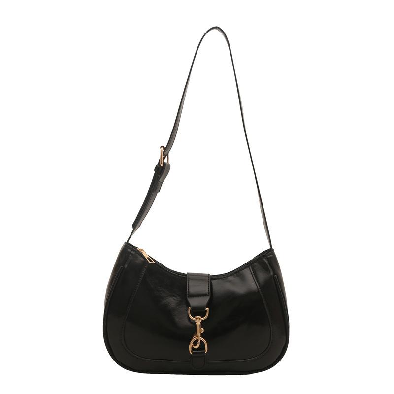 French light luxury armpit bag chain baguette bag women's 2025 summer new fashion commuter versatile shoulder messenger bag