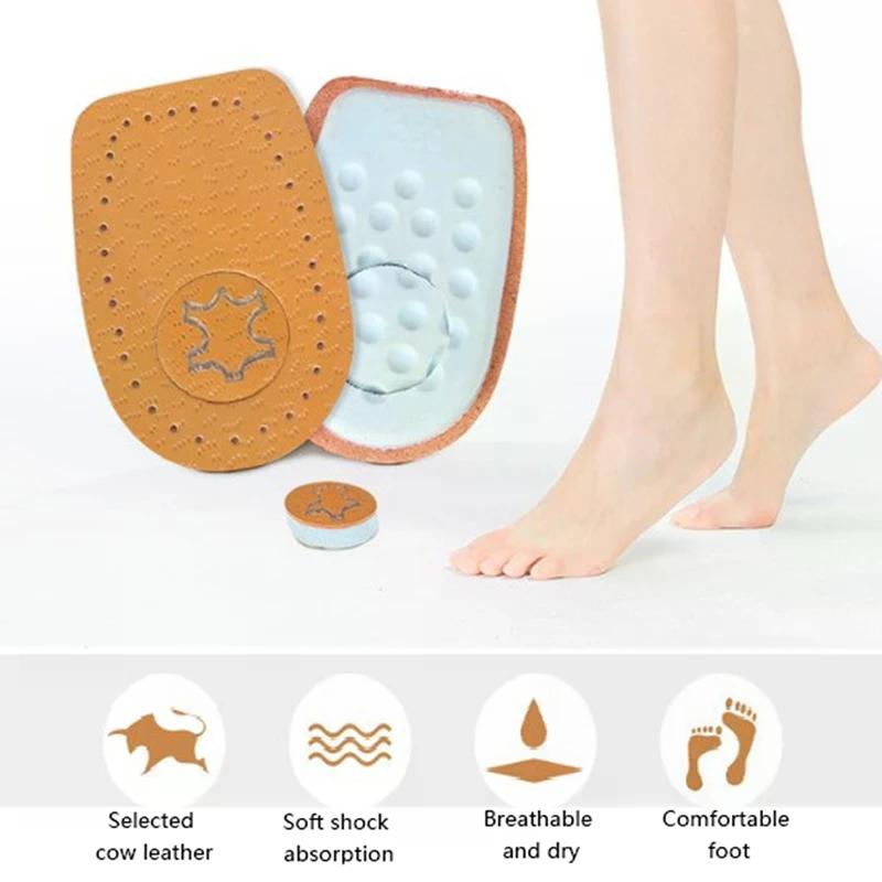 2 Pezzi Unisex Soletta Morbida Supporto Tallone Rialzo Inserto Cuscinetto per Scarpe Rialzo Cuscinetto per Piede