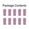Efficient Sandblaster Ceramic Nozzle Tips 10 Pcs Designed for Use in Machinery and Metallurgical Casting Processes