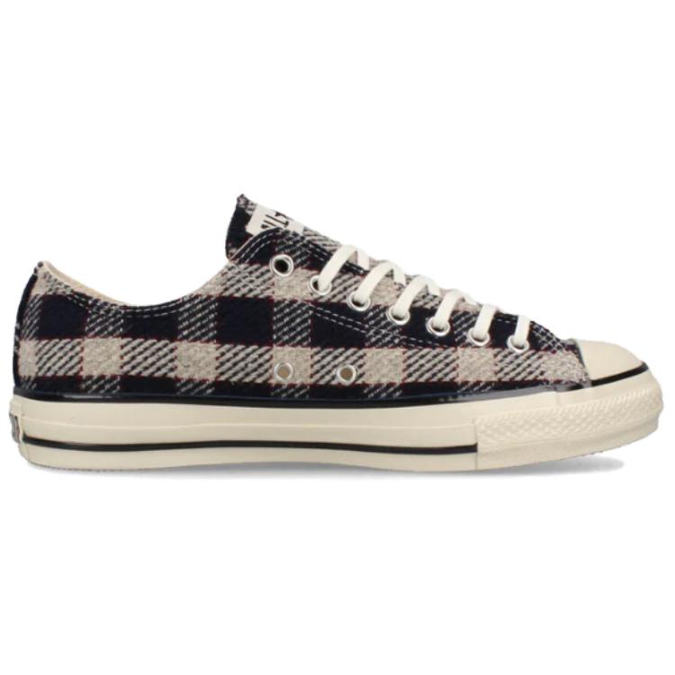 Converse All Star Comfortable Versatile Wool Durable Breathable Low-Top Canvas Shoes Unisex Sneakers Beige 31310470
