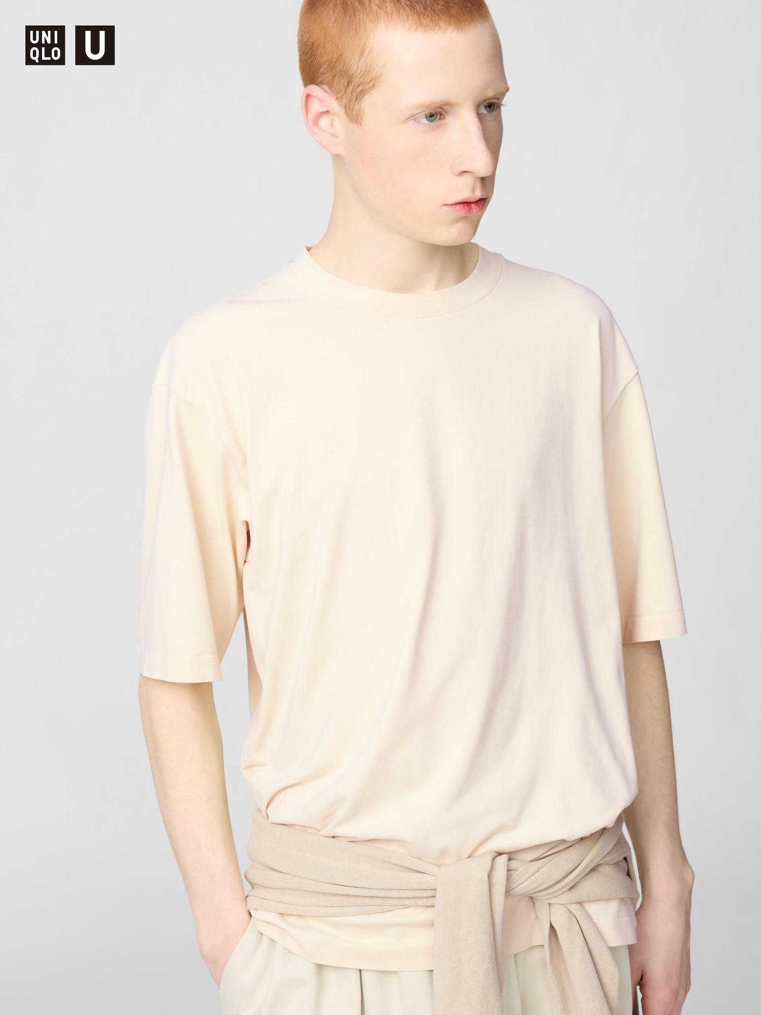 

Футболка Uniqlo Japan Dry Ex с круглым вырезом 41 YELLOW/XXL