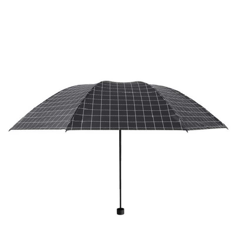 Angus Plaid Foldable Umbrella