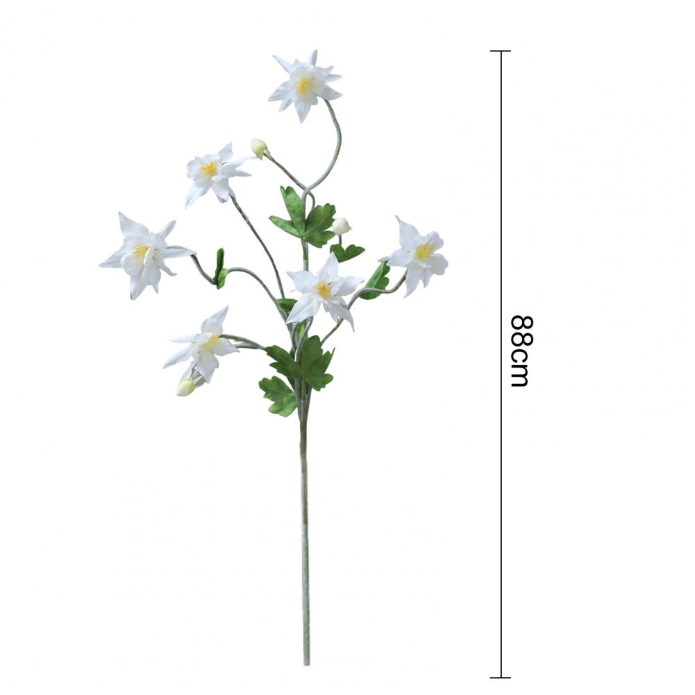 Realistic Fake Flowers Office Desk Plants Realistic Faux Flower Bouquets for Home Office Decor Artificial Flowers for Wedding