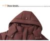 Plus Size Winter Cotton Jacket for Middle-Aged and Elderly Women