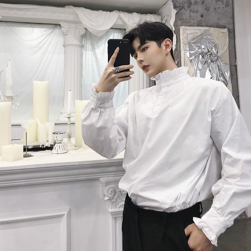 Buy Men Gothic Shirt Top Victorian 