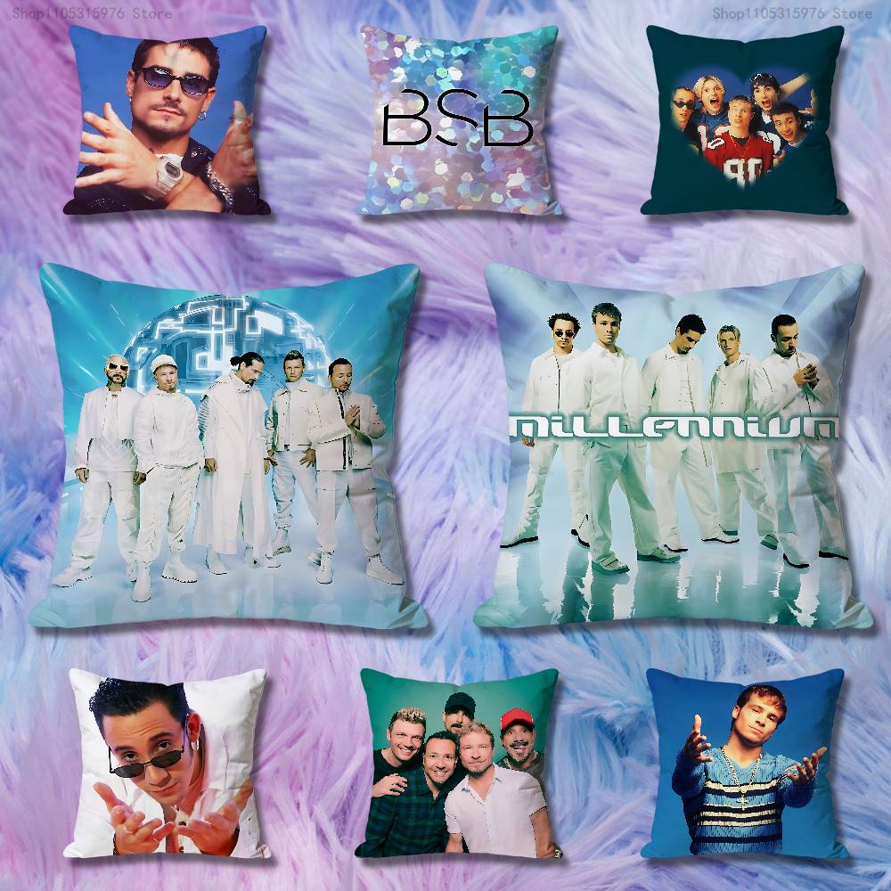 BBackstreet BSB BBoys Pillow Cases for Bedroom Living Room Sofa Home Decor Polyester Cushion Cover with Zipper