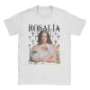 Singer ROSALIA Motomami TShirt for Unisex WoUnisex Funny Pure Cotton Tees Crew Neck Short Sleeve T Shirt Plus Size Clothes