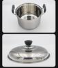 American Style Tall Stainless Steel Thickened Soup Pot, Large Capacity Stew Pot for Home