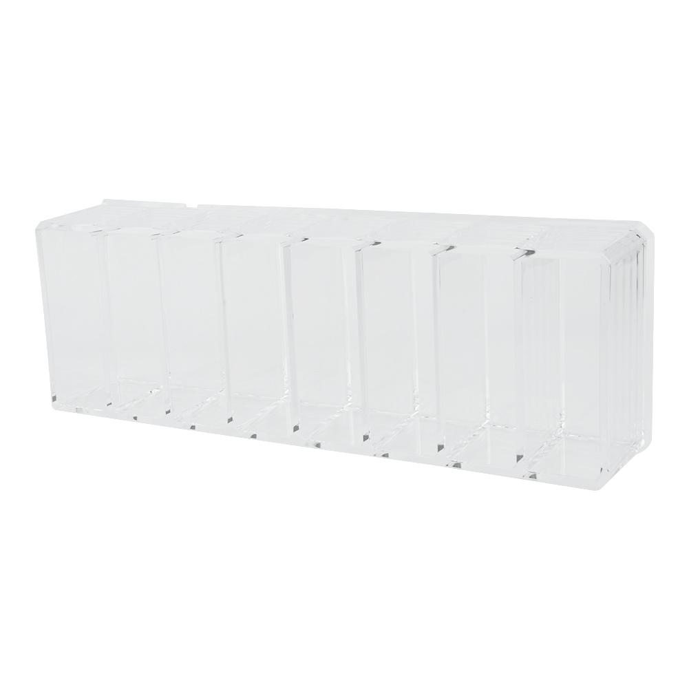 Transparent Compartment Acrylic Makeup Cosmetic Holder Storage Box Case Jewelry Organizer