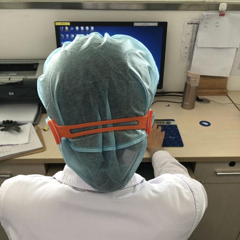 Silicone Anti-Chafing Mask and Ear Protector Lanyard