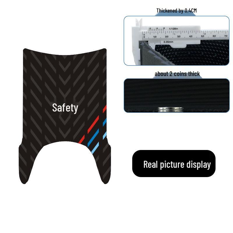 Yadea Modern Mulan Electric Scooter Rubber Foot Mat - Wear-Resistant & Waterproof Anti-Slip Pedal Pad