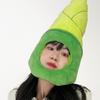 Playful Fruit and Vegetable Hat Thick Pullover Cap Mushroom Nutrition Month Hat  Photography Props