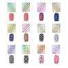 Laser Hollow Nail Stencil Template Heart Star Fish Nail Art Decal Stickers 6 12 24 Sheets Nail Art Supplies Manicure Decorations