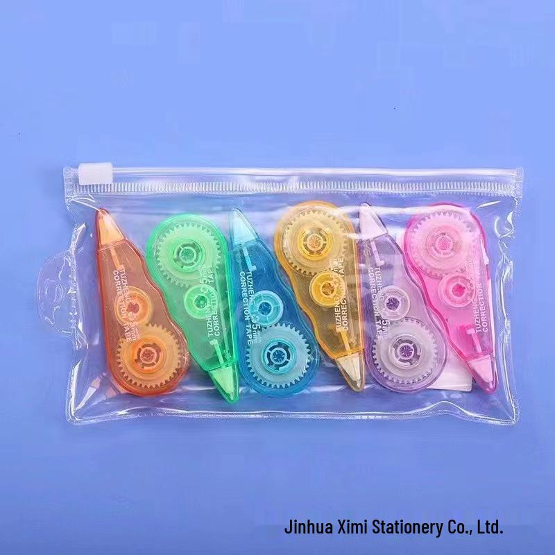 Mini Macaron Correction Tape - Cute & Multifunctional for Primary and Middle School Students