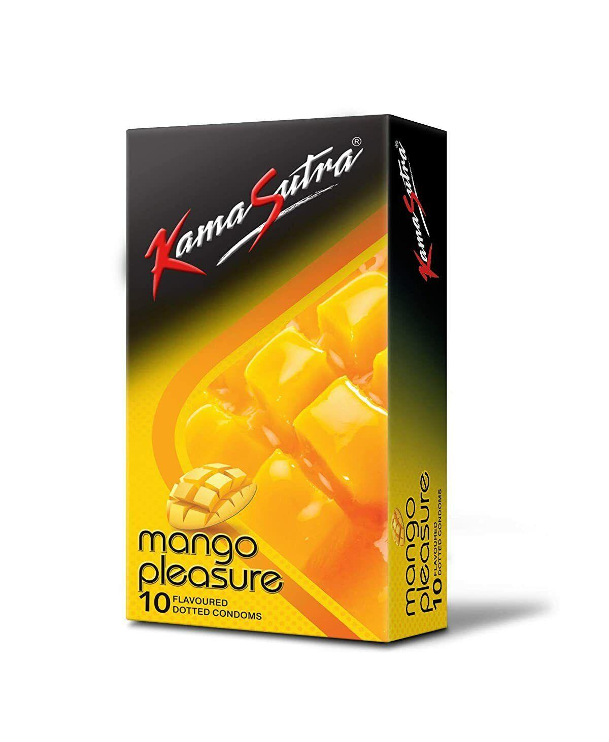 РџСЂРµР·РµСЂРІР°С‚РёРІС‹ KamaSutra Mango Pleasure СЃРѕ РІРєСѓСЃРѕРј - 10 С€С‚. (РџР°РєРµС‚ РёР· 1)
