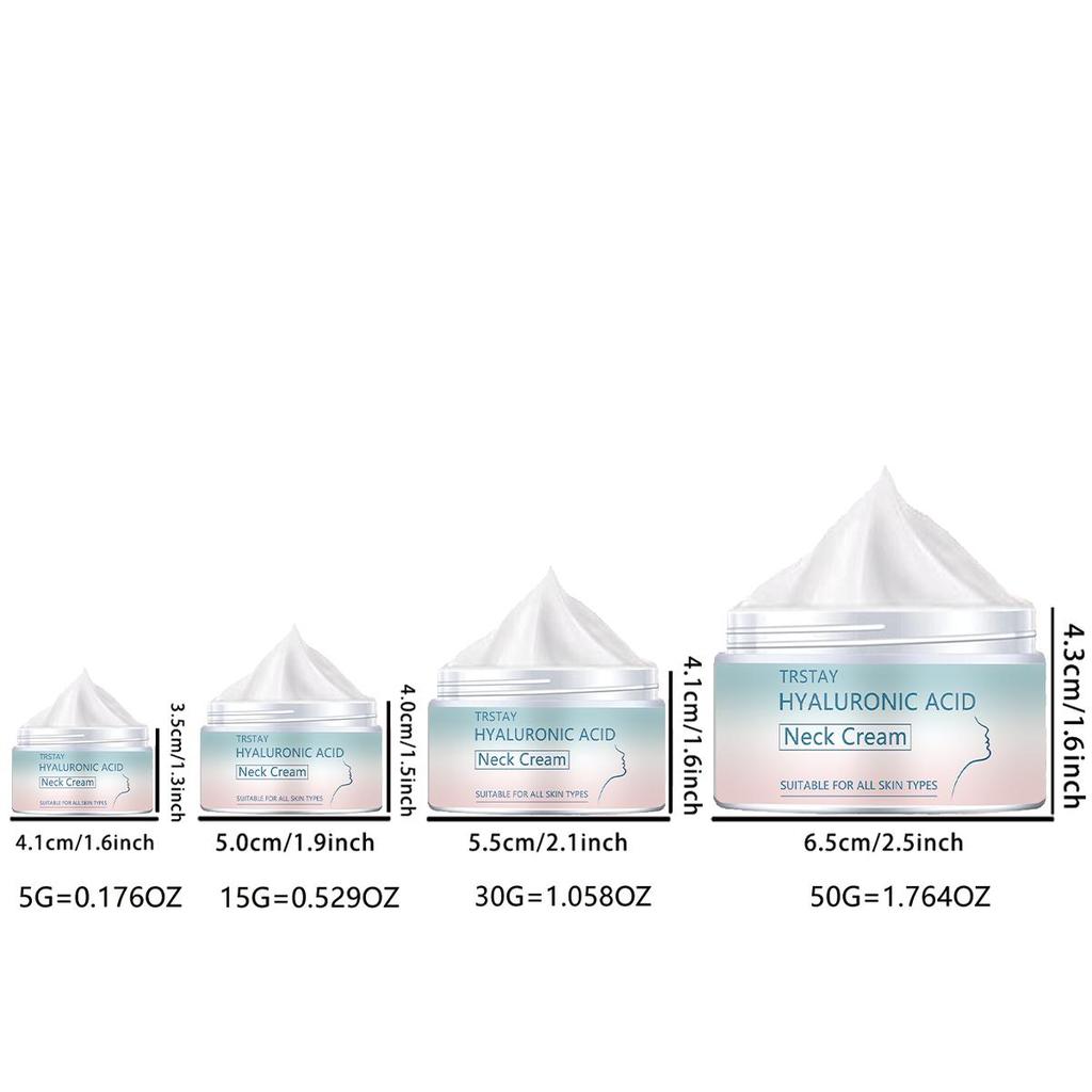 Zpevňující krém proti vráskám, krém proti stárnutí, krém pro péči o pleť na krku pro ženy, hydratační a zvlhčující