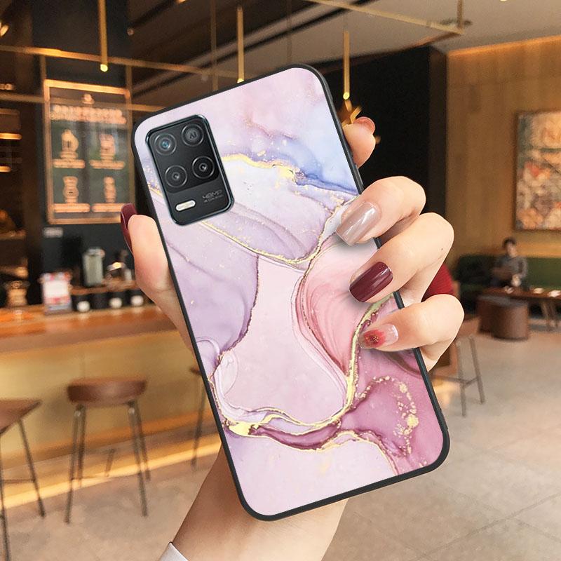 Marble Phone Case for OPPO Realme GT 2 Pro X2 Pro XT C25S 8 7 6 Pro 6i Realme GT Master C3 C21 C21Y C11 X3 SuperZoom