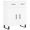 Sideboard White 69.5 x 34 x 90 cm Particleboard