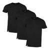 T-shirt Round Neck Fitted Cut Black