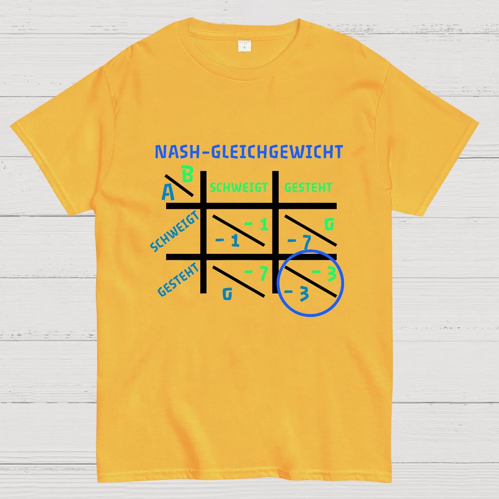Nash Equilibrium - Game Theory from John Nash Cotton Summer Casual Cool Loose T-Shirt