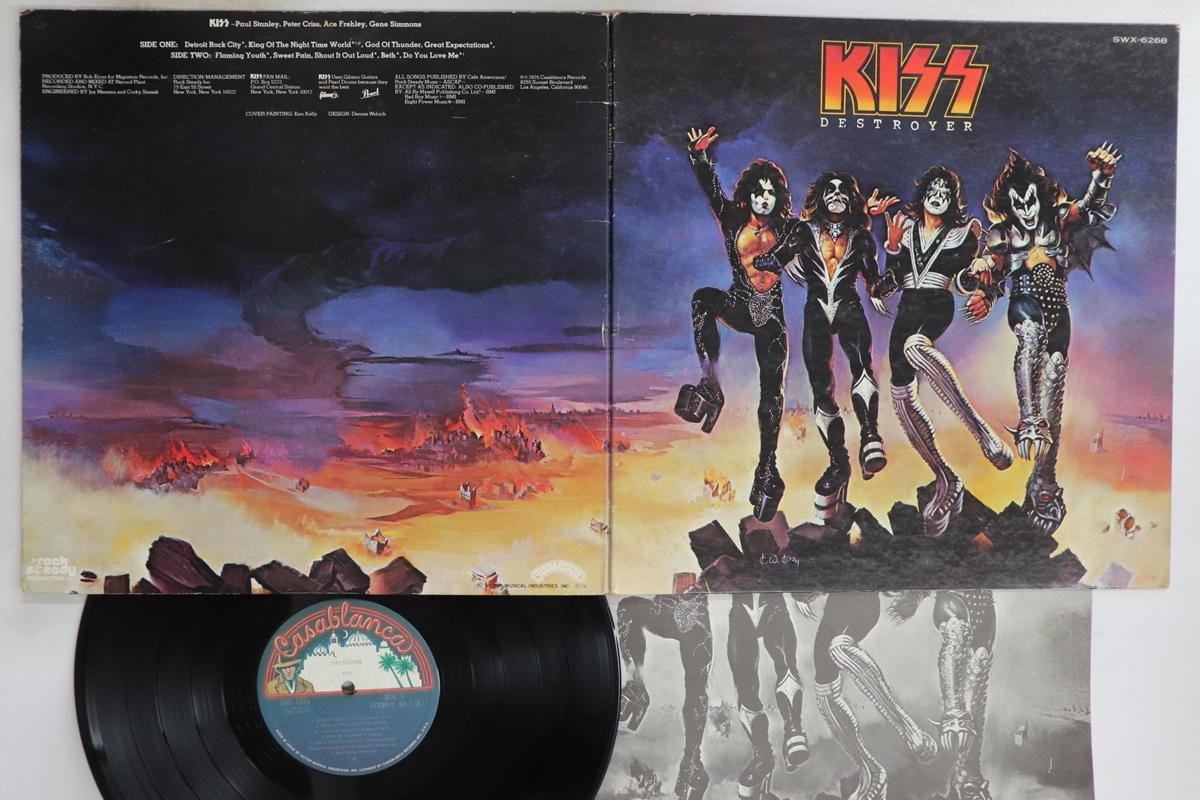 

LP Record KISS - Destroyer SWX6268 CASABLANCA 1976 Japan Rock Used