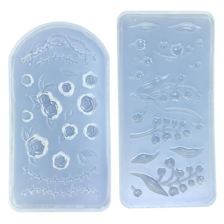 User Friendly Mold for Artistic Rose Flower Creation Resin Mold for Project