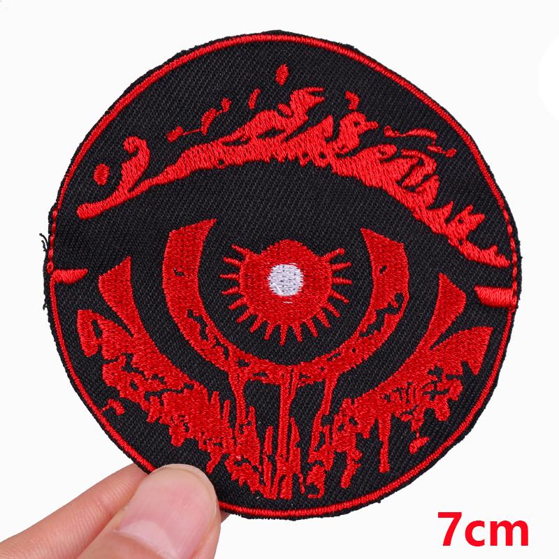 Jackets Embroidered Patches Diy Flame Bat /Horror Punk Patch Iron On Patches For Clothing Thermoadhesive Patches On Clothes Diy 