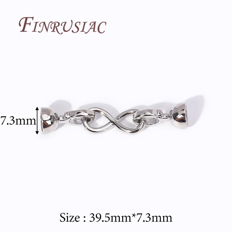18K Gold Plated Connector Clasps Accessories For Bracelets,Brass Metal Locks For Jewelry,Fasteners Clasp,DIY Necklace Findings