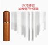 Household Sewing Needles Set with Wooden Needle Case 30 Pieces Side Opening Needles for Easy Threading Suitable for Elderly and General Use