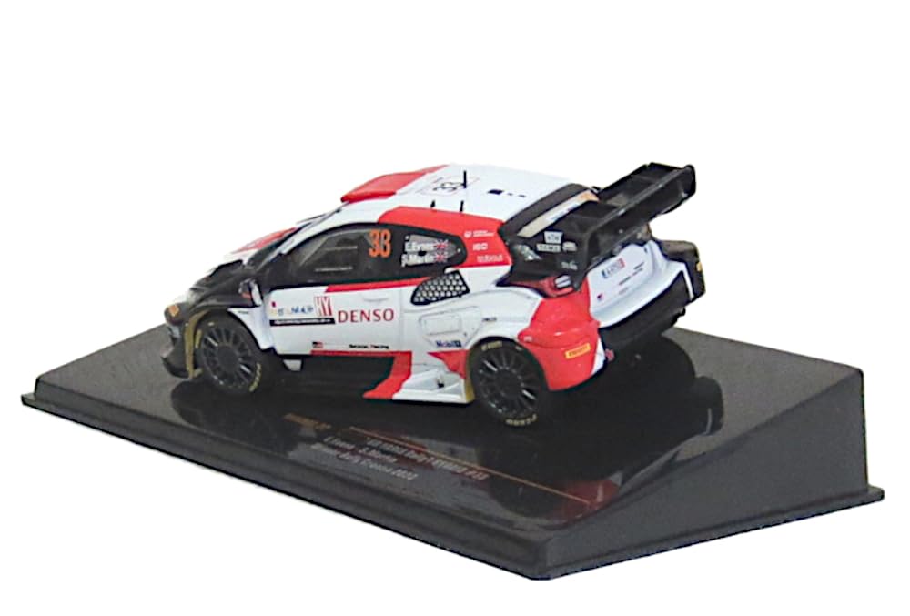 Ixo 1/43 Toyota GR Yaris Rally 1 2023 Croatia Rally Winner #33 E. Evans/S. Martin